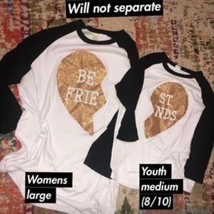 Mother daughter best friend shirts